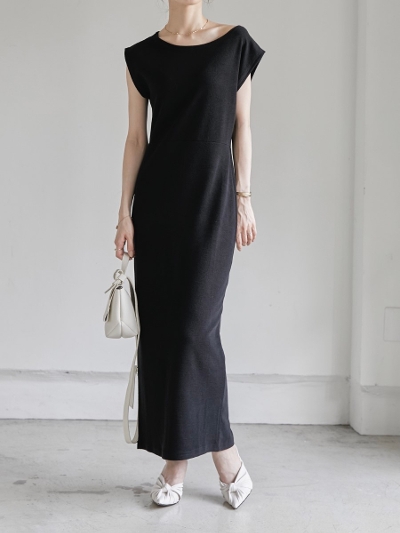【NEW】 french sleeve dress
