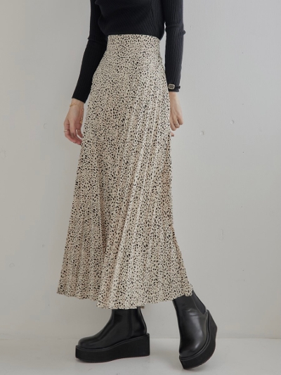 【NEW】 dalmatian pleats skirt