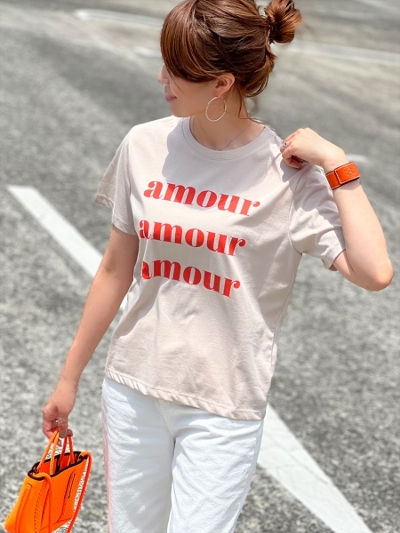 【RE ARRIVAL】amourTシャツ