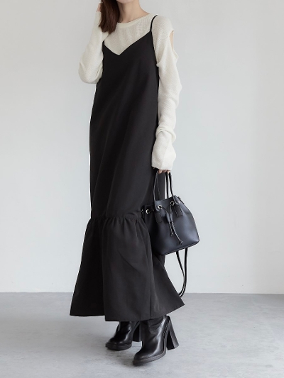 yNEWz tiered flare cami dress