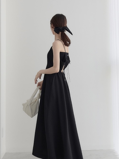 yNEWz back ribbon cami dress