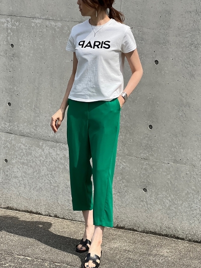 【�B】PARIS T＆ミューズグリーンパンツ