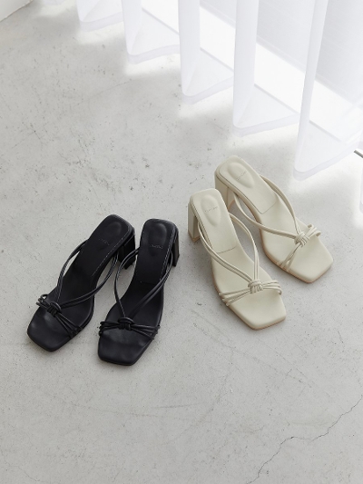 【RE ARRIVAL】 knot rope sandal