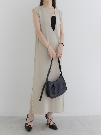 yNEWz open design onepiece / ecru