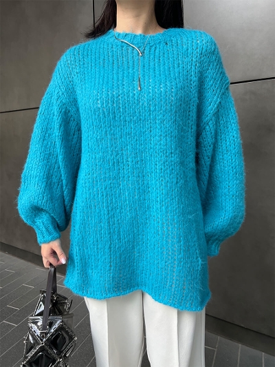mohair like knit