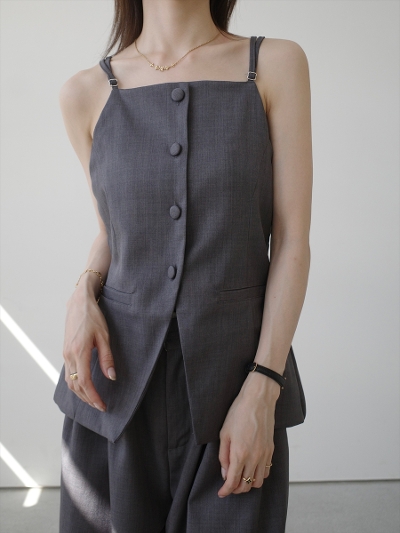 �yNEW�zstructure camisole bustier / grey