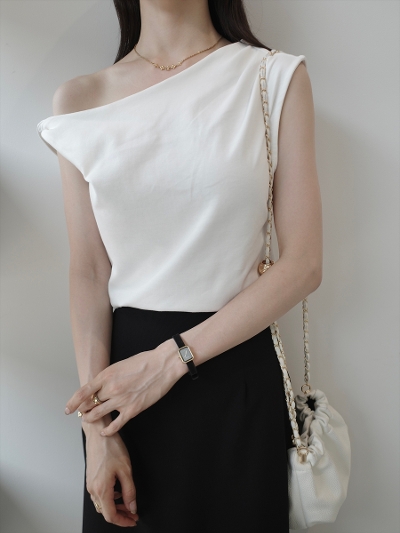 �yNEW�zasymmetry design top / white