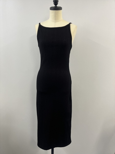 �ySAMPLE�zRibbed Camisole Dress