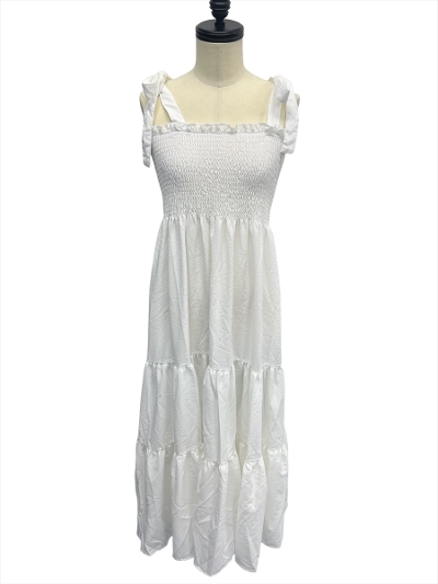 �ySAMPLE�zShoulder ribbon onepiece