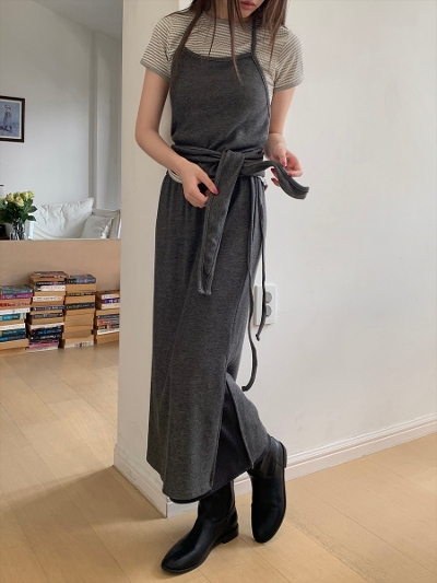 �ySAMPLE�zCamisole& skirt set